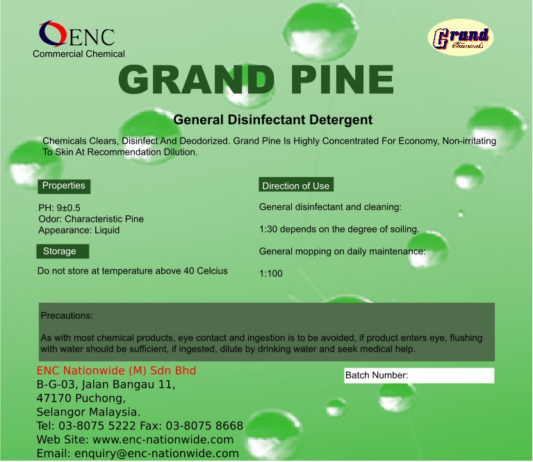 Pine DisinfectantCleaner